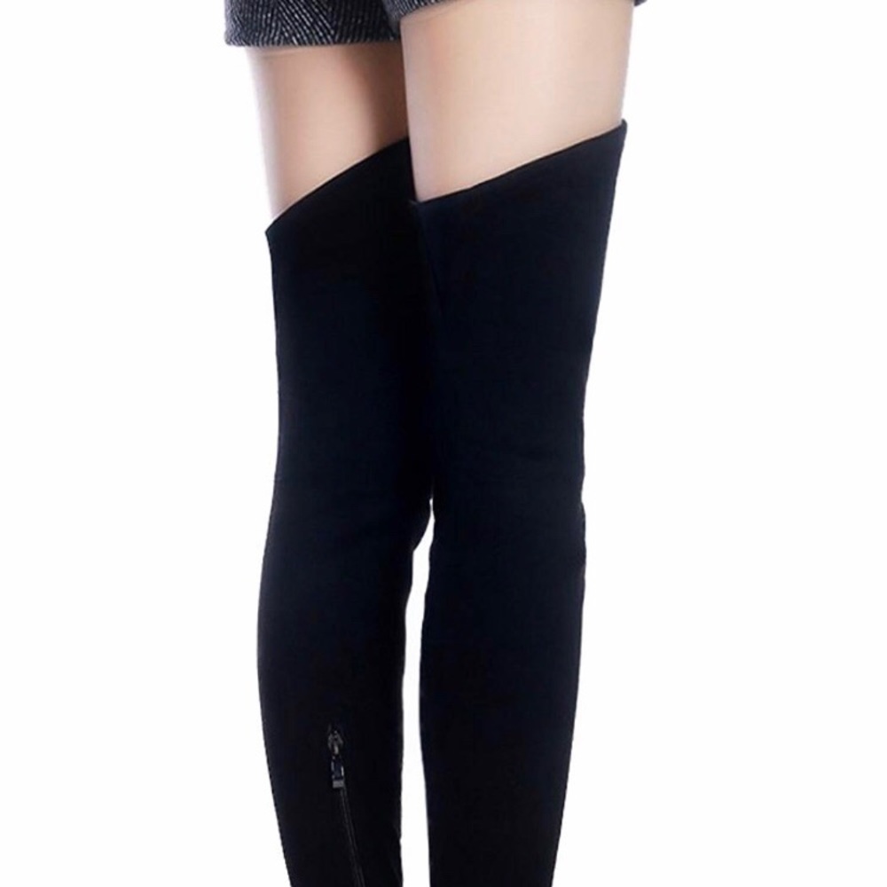 Thigh-high boots